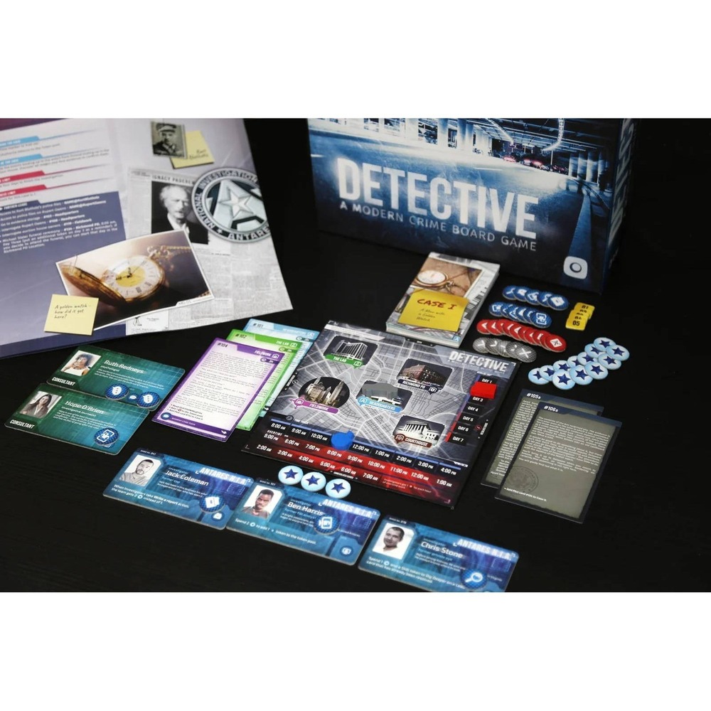 Portal Games Detective A Modern Crime Board Game Strategy Mystery Investigative - Picture 3 of 15